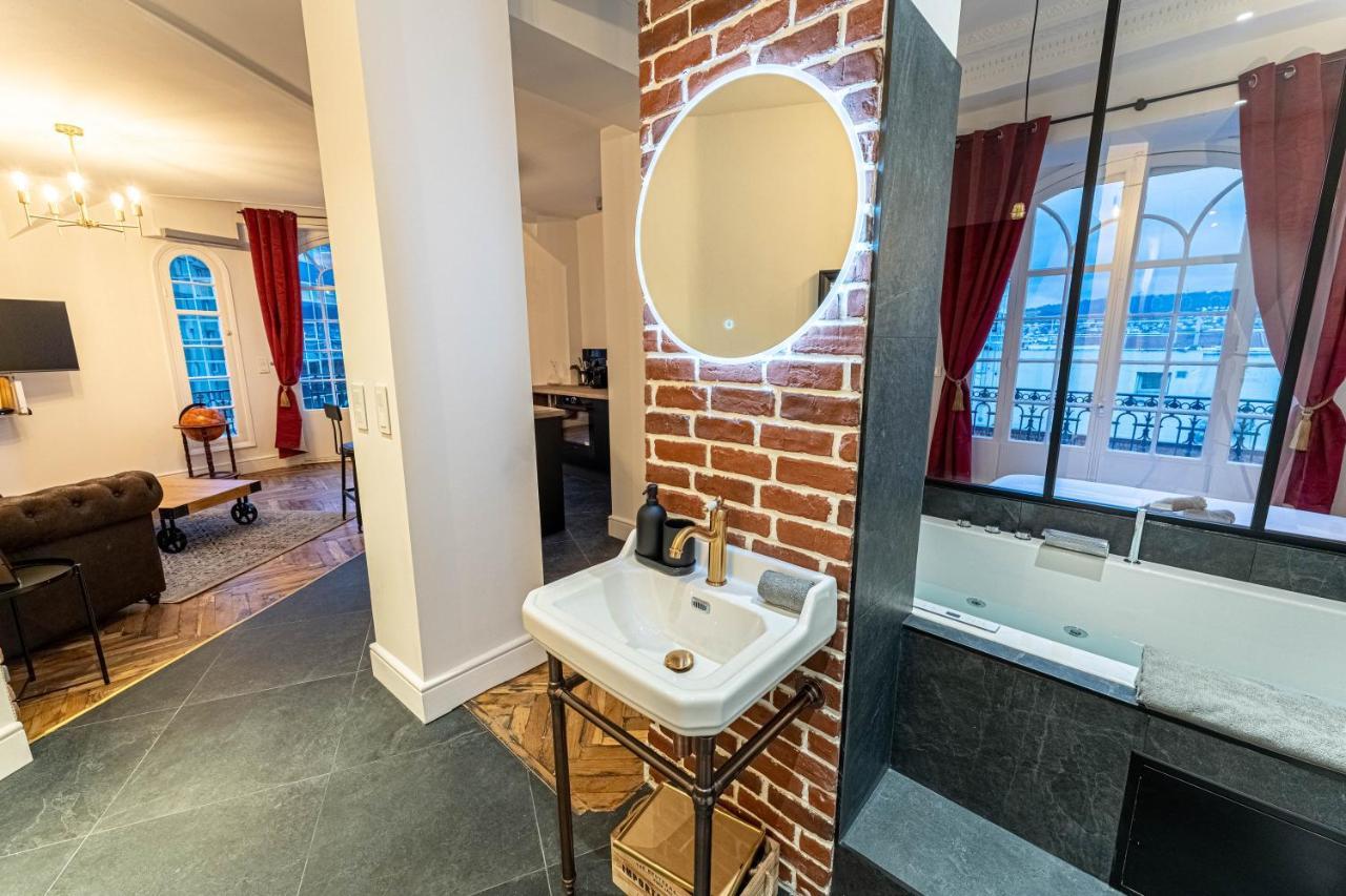 Jacuzzi-Nice Quartier Des Musiciens-Loft Eksteriør billede